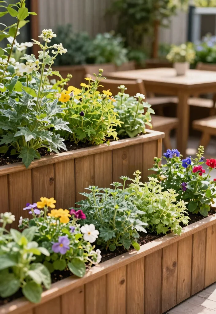14 Cozy Backyard Ideas to Create a Relaxing Outdoor Living Space 11. Planter Boxes 0