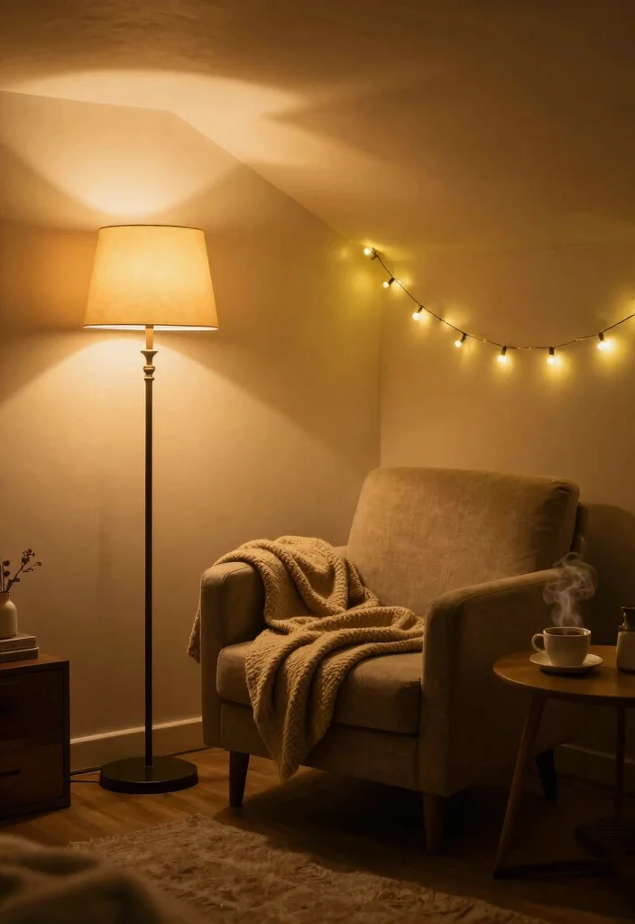 14 Cozy Basement Ideas for Warm and Inviting Spaces 1. Warm Lighting Ideas 0