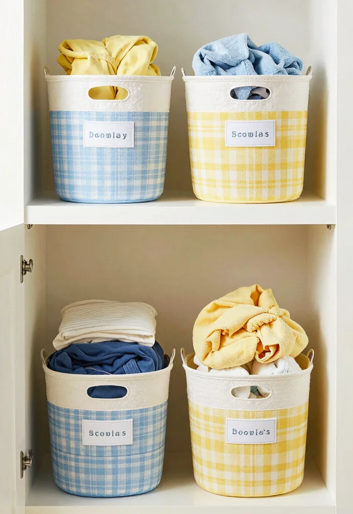 14 Laundry Room Organization Ideas for Small Spaces 37 14 Laundry Room Organization Ideas for Small Spaces 7. Smart Use of Baskets 0