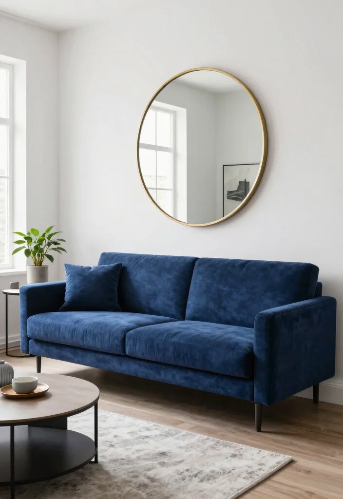 14 Living Room Wall Decor Ideas Above the Couch 15 14 Living Room Wall Decor Ideas Above the Couch 5. Mirrors 0