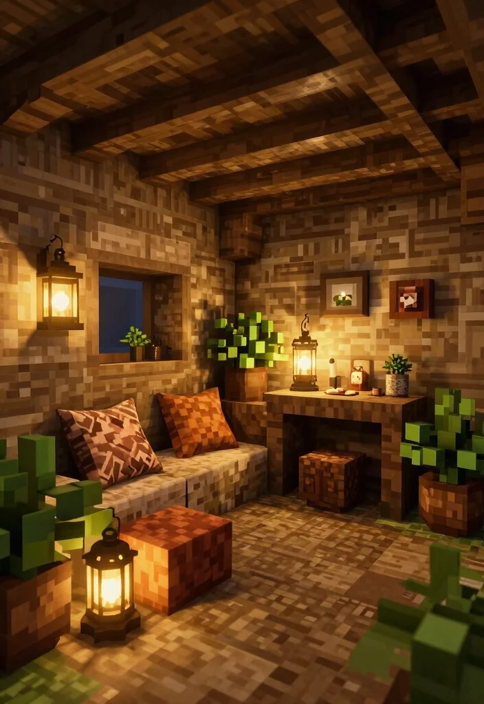 14 Minecraft Basement Ideas for Creative Underground Builds 1 14 Minecraft Basement Ideas for Creative Underground Builds 1. Cozy Cottage Retreat 0