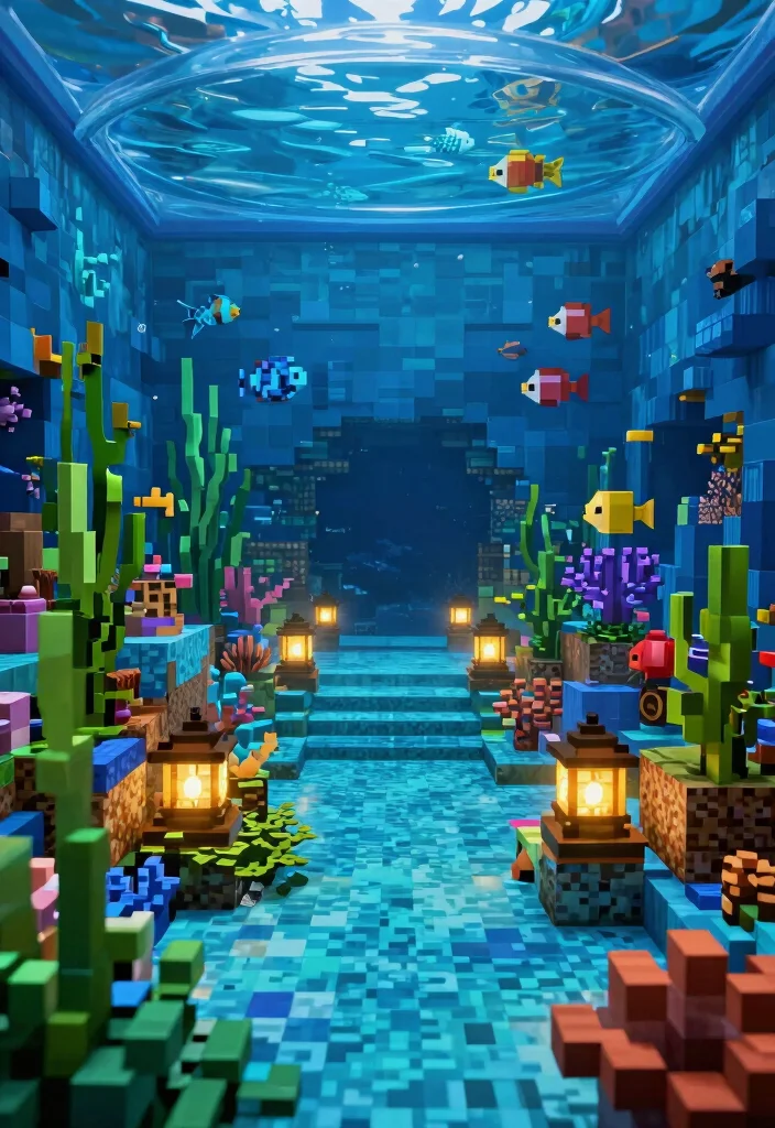 14 Minecraft Basement Ideas for Creative Underground Builds 35 14 Minecraft Basement Ideas for Creative Underground Builds 5. Underwater Oasis 0