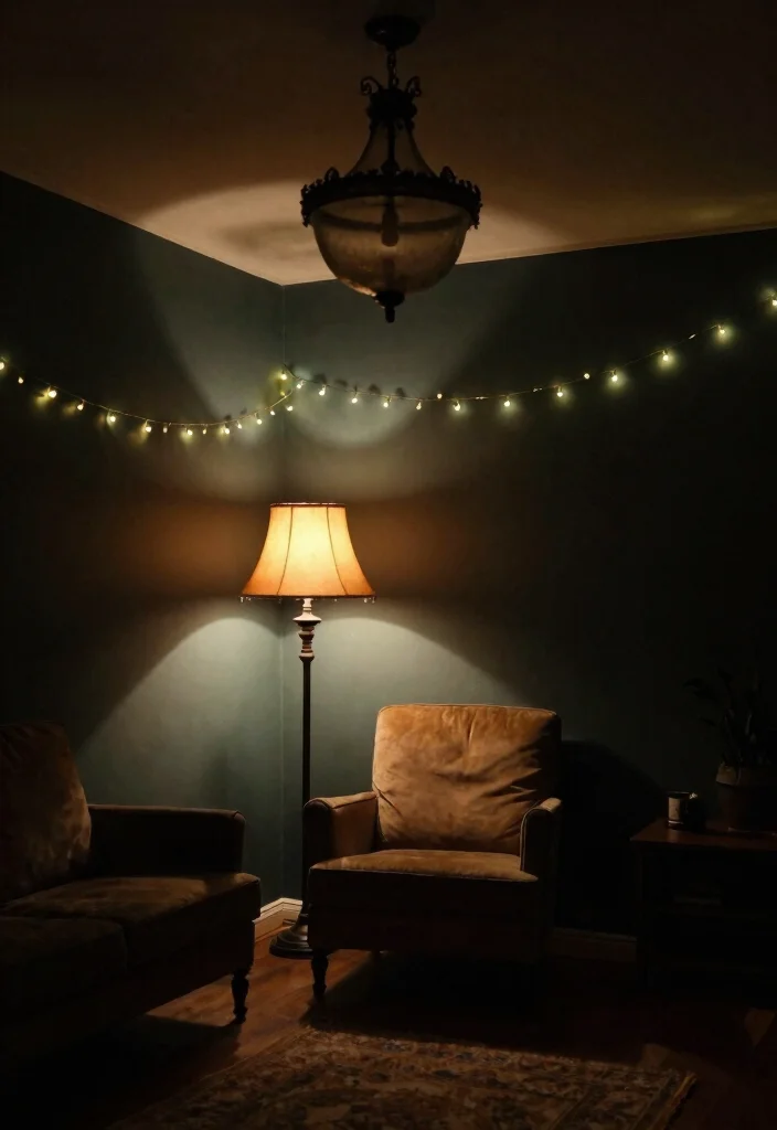 14 Moody Basement Ideas with Dark Cozy Atmosphere 14 14 Moody Basement Ideas with Dark Cozy Atmosphere 3. Ambient Lighting Solutions 0