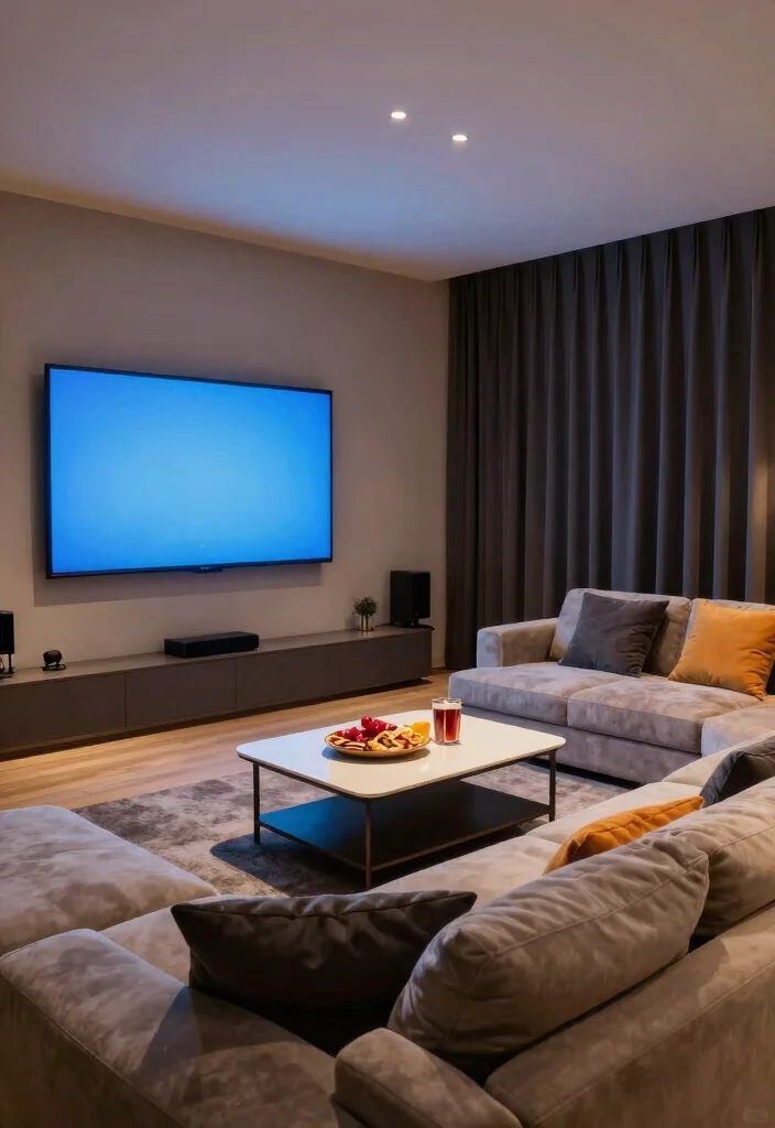 14 Moody Basement Ideas with Dark Cozy Atmosphere 59 14 Moody Basement Ideas with Dark Cozy Atmosphere 8. Entertainment Zone 0