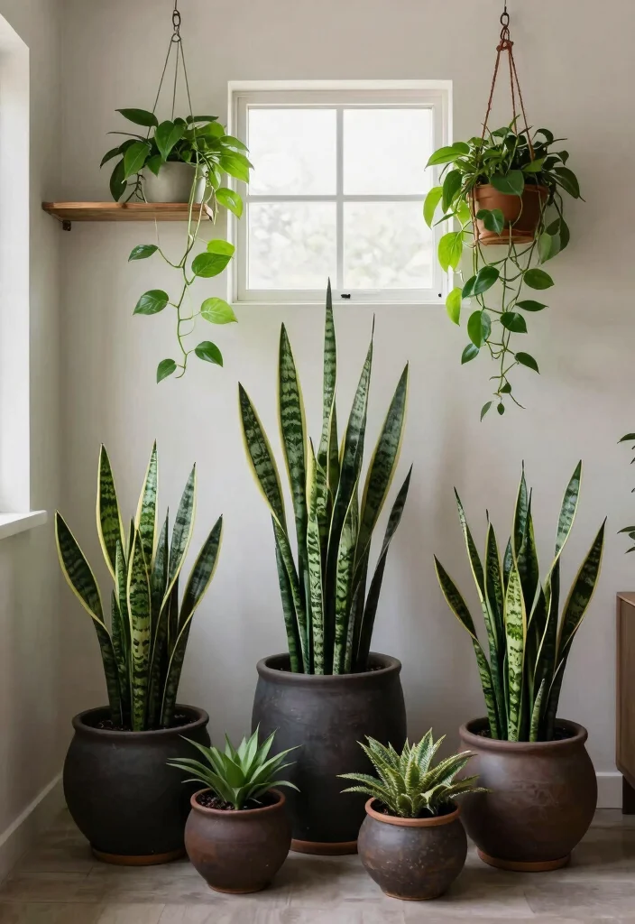 14 Moody Basement Ideas with Dark Cozy Atmosphere 60 14 Moody Basement Ideas with Dark Cozy Atmosphere 9. Indoor Plants 0