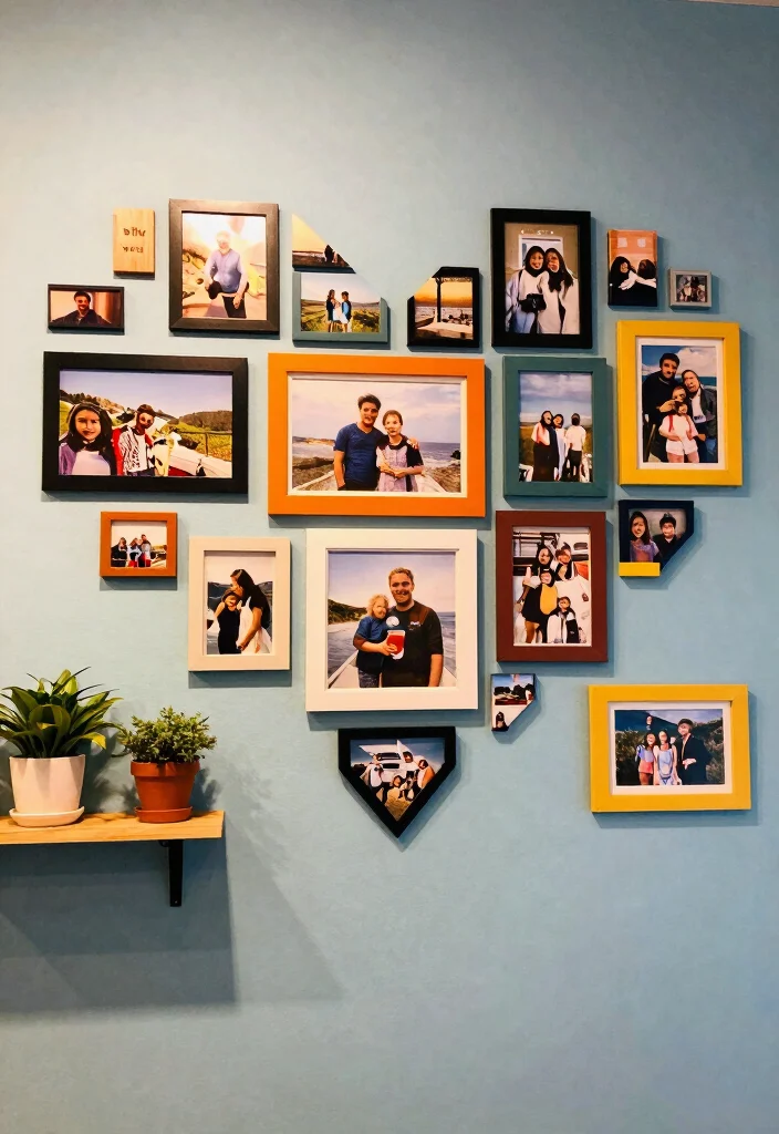 14 Room Wall Decor Ideas for Any Space 11. Photographic Memories 0