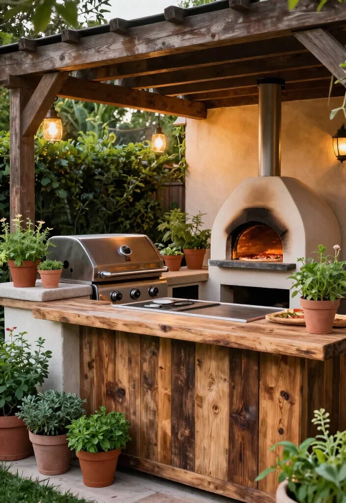 14 Sims 4 Backyard Ideas for Creative Outdoor Builds 5. Outdoor Cooking Area 0