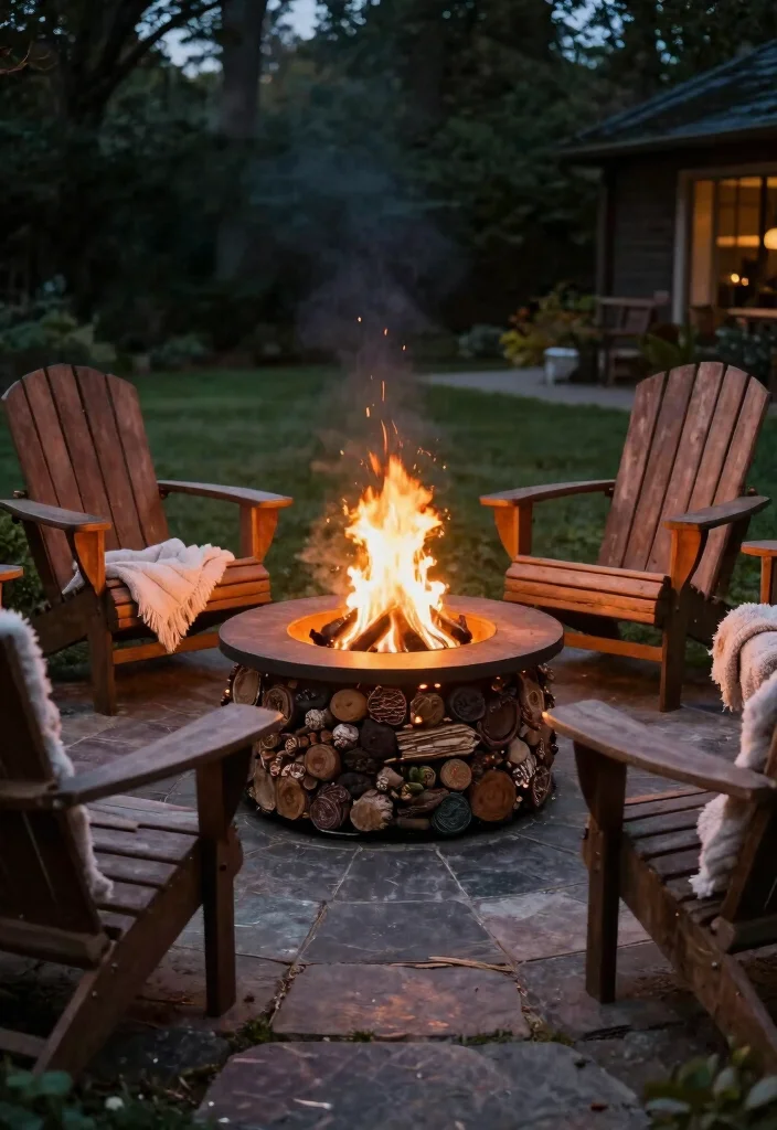 14 Sims 4 Backyard Ideas for Creative Outdoor Builds 8. Cozy Fire Pit Area 0