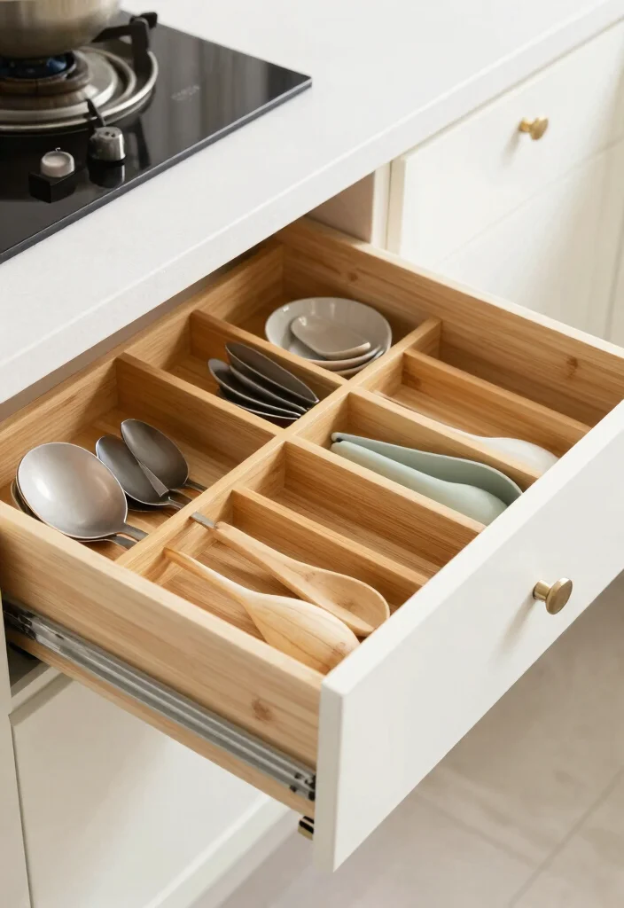 14 Small Kitchen Organization Ideas That Actually Work 3 14 Small Kitchen Organization Ideas That Actually Work 3. Drawer Dividers 0