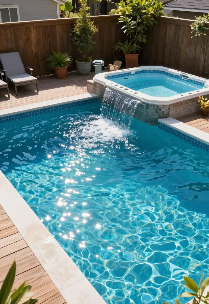 14 Swim Spa Backyard Ideas for Fitness and Relaxation Combined 52 14 Swim Spa Backyard Ideas for Fitness and Relaxation Combined 12. Pool Meets Swim Spa 0