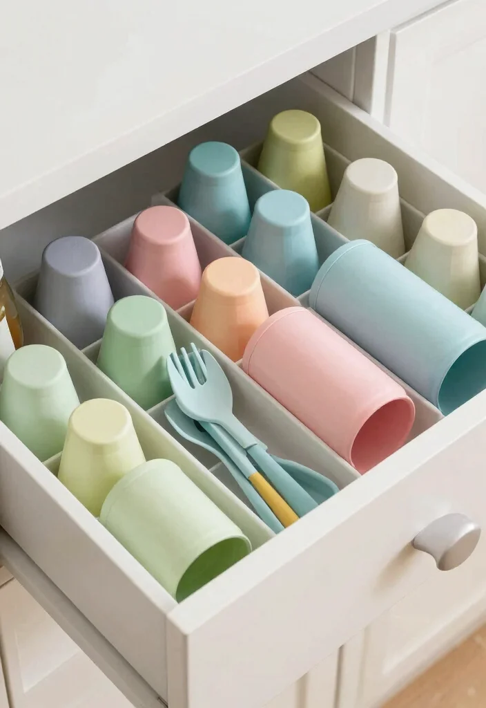 14 Utensil Organization Ideas for Kitchen Drawers 3. Recycled Plastic Bottle Organizers 0