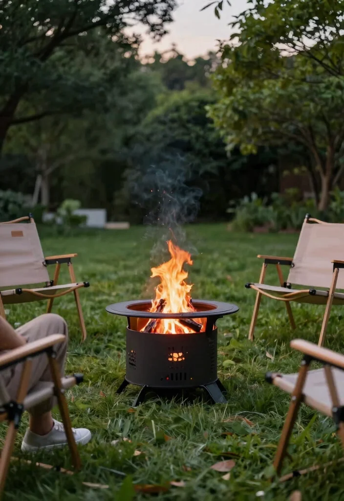 15 Budget Friendly Backyard Fire Pit Ideas That Feel Inviting 53 15 Budget Friendly Backyard Fire Pit Ideas That Feel Inviting 13. Portable Fire Pit 0