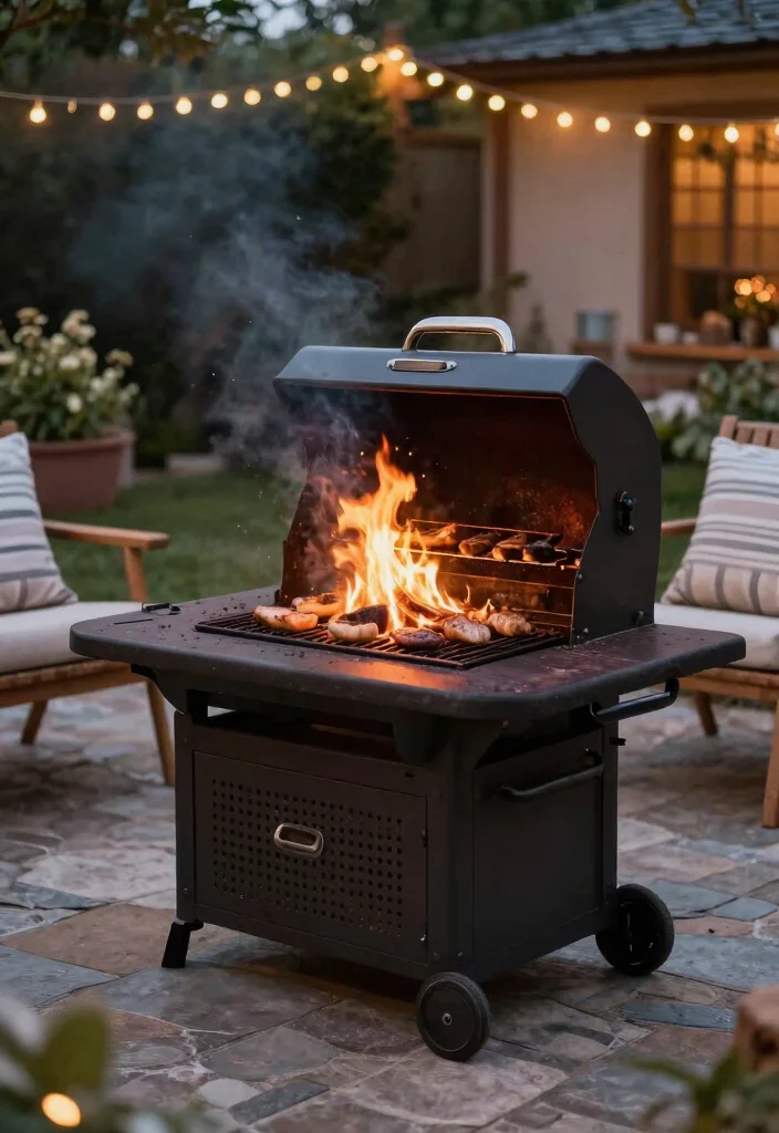 15 Budget Friendly Backyard Fire Pit Ideas That Feel Inviting 65 15 Budget Friendly Backyard Fire Pit Ideas That Feel Inviting 15. Fire Pit with Grill Feature 0