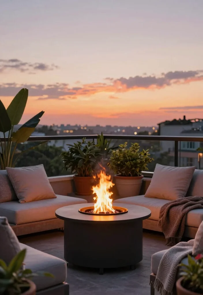 15 Budget Friendly Backyard Fire Pit Ideas That Feel Inviting 39 15 Budget Friendly Backyard Fire Pit Ideas That Feel Inviting 9. Mini Fire Pit for Small Spaces 0