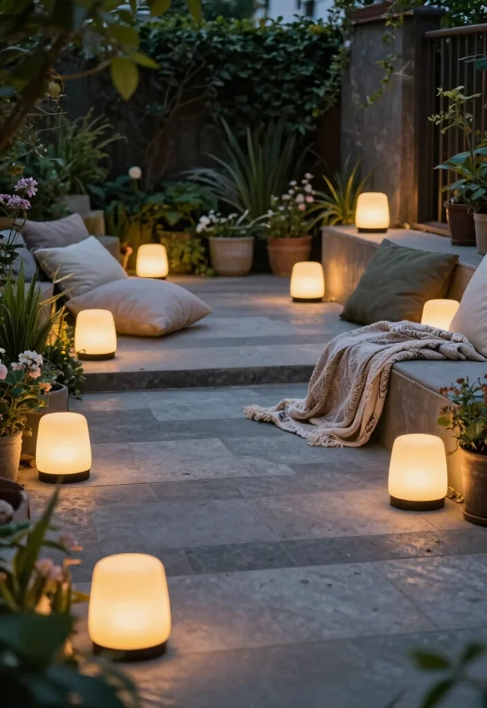 16 Backyard Lighting Ideas for Cozy Evenings and Entertaining 66 16 Backyard Lighting Ideas for Cozy Evenings and Entertaining 16. Eco Friendly Rechargeable Lights 0