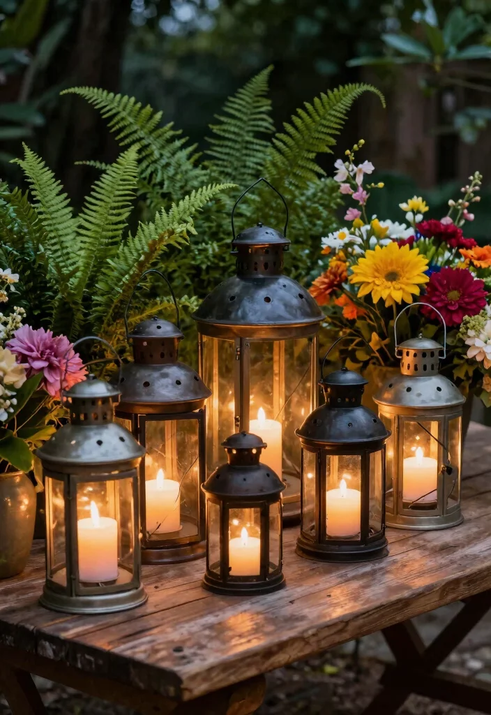 16 Backyard Lighting Ideas for Cozy Evenings and Entertaining 39 16 Backyard Lighting Ideas for Cozy Evenings and Entertaining 9. Vintage Lanterns 0