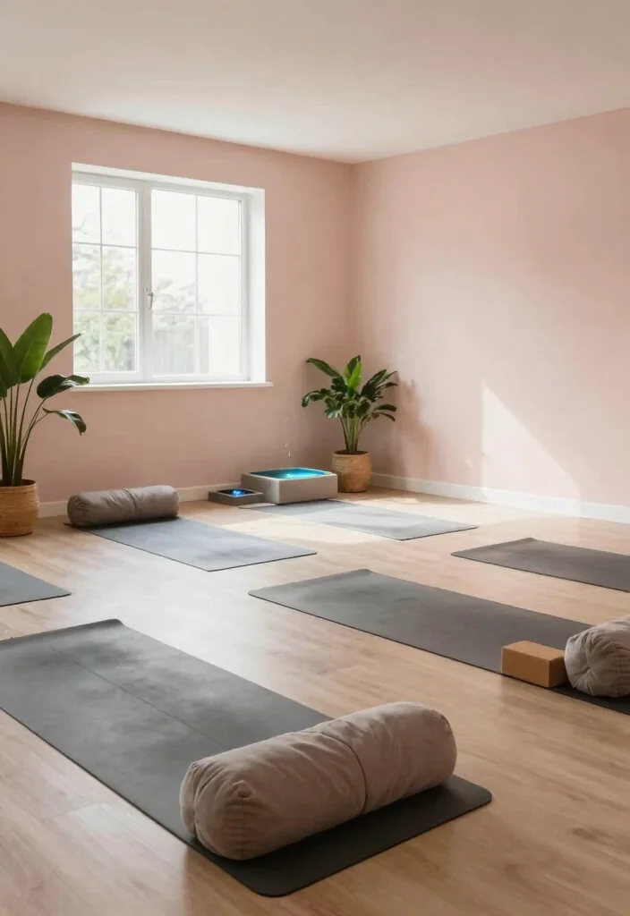 16 Basement Ideas to Turn Unused Space into Functional Living 10. Serene Yoga Studio 0