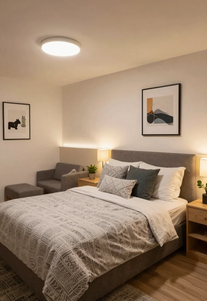 16 Basement Layout Floor Plan Ideas for Smart Design 14. Modern Guest Suite 0