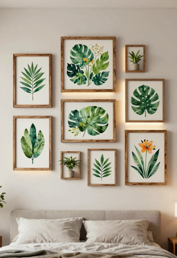 16 Bedroom Wall Decor Design Ideas for Modern Homes 1 16 Bedroom Wall Decor Design Ideas for Modern Homes 1. Biophilic Wall Art 0