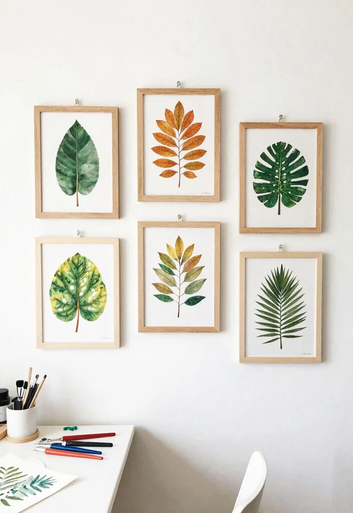 16 Bedroom Wall Decor Design Ideas for Modern Homes 36 16 Bedroom Wall Decor Design Ideas for Modern Homes 6. DIY Botanical Prints 0