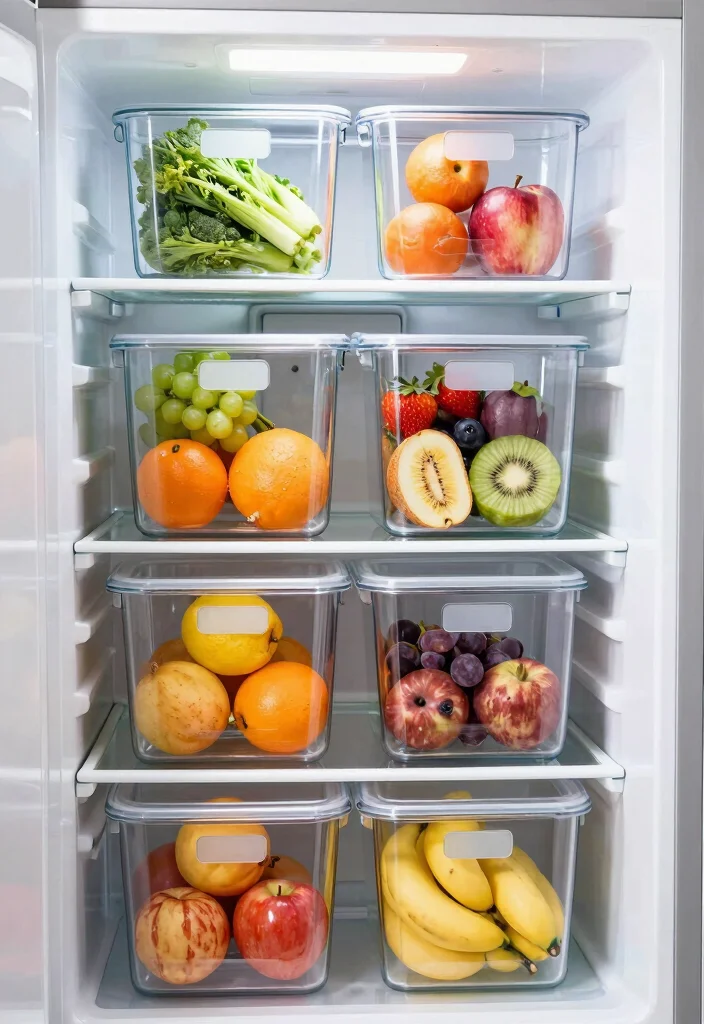 16 Fridge Organization Ideas for Better Food Storage 12 16 Fridge Organization Ideas for Better Food Storage 2. Stackable Bins for Better Visibility 0