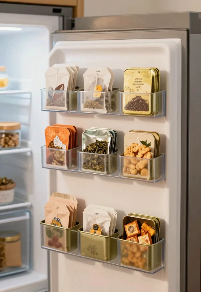 16 Fridge Organization Ideas for Better Food Storage 23 16 Fridge Organization Ideas for Better Food Storage 3. Magnetic Tins for Small Items 0