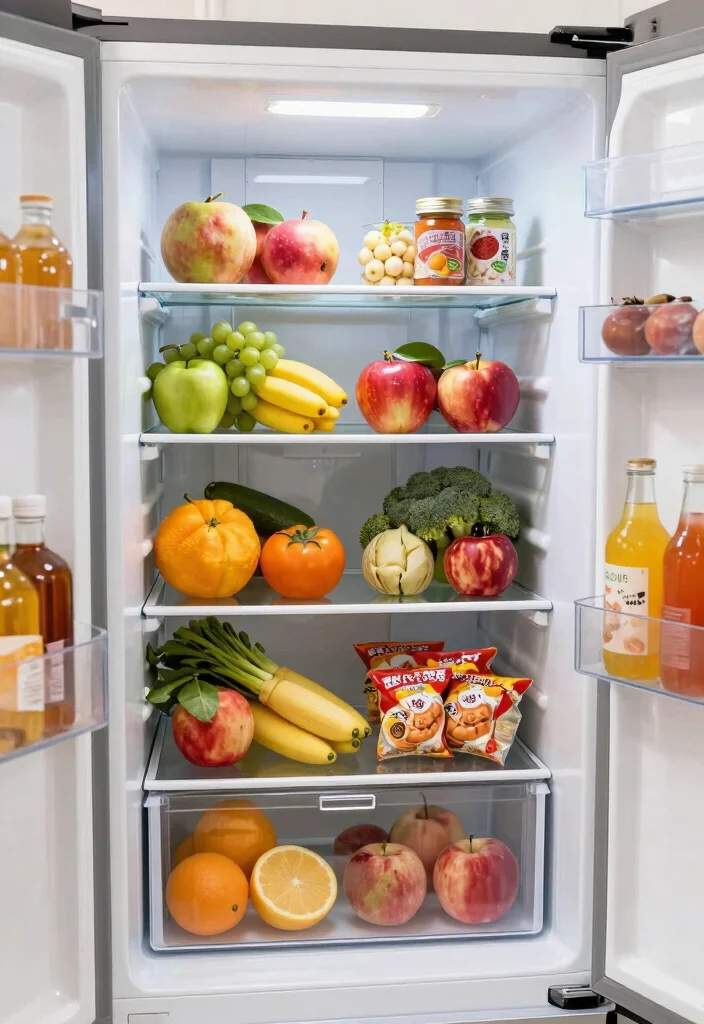 16 Fridge Organization Ideas for Better Food Storage 25 16 Fridge Organization Ideas for Better Food Storage 5. Tiered Shelving for Space Efficiency 0