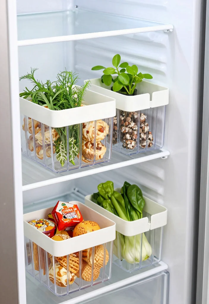16 Fridge Organization Ideas for Better Food Storage 37 16 Fridge Organization Ideas for Better Food Storage 7. Clip on Baskets for Extra Storage 0