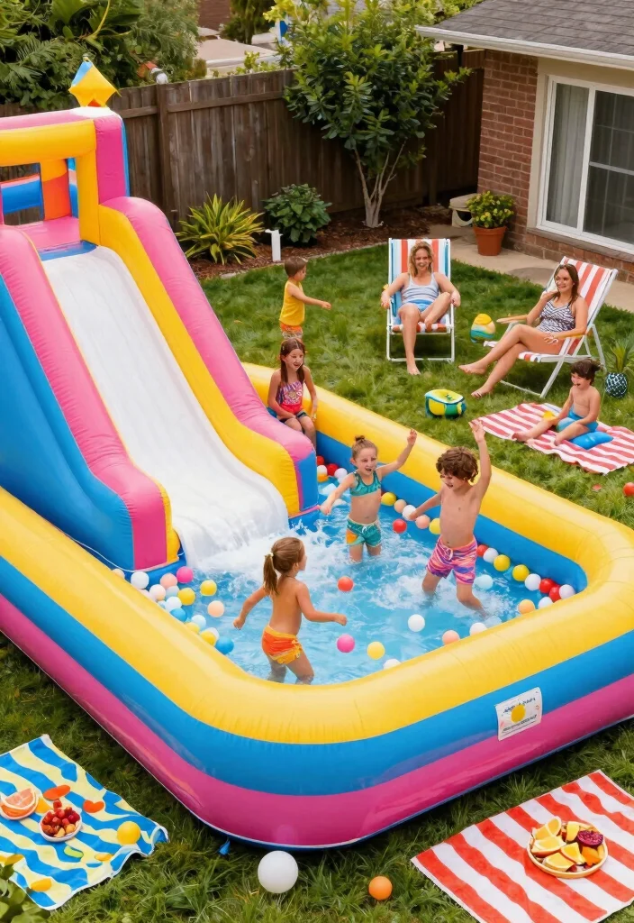 16 Inflatable Pool Backyard Ideas for Easy Summer Fun 3 16 Inflatable Pool Backyard Ideas for Easy Summer Fun 3. Family Fun Zone 0