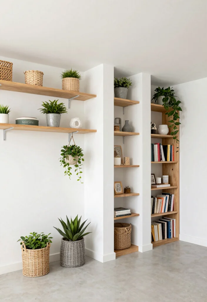 16 Low Ceiling Basement Ideas That Still Feel Open 5. Vertical Storage Solutions 0