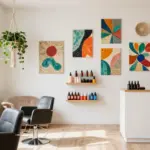 16 Salon Wall Decor Ideas for Stylish Business Spaces