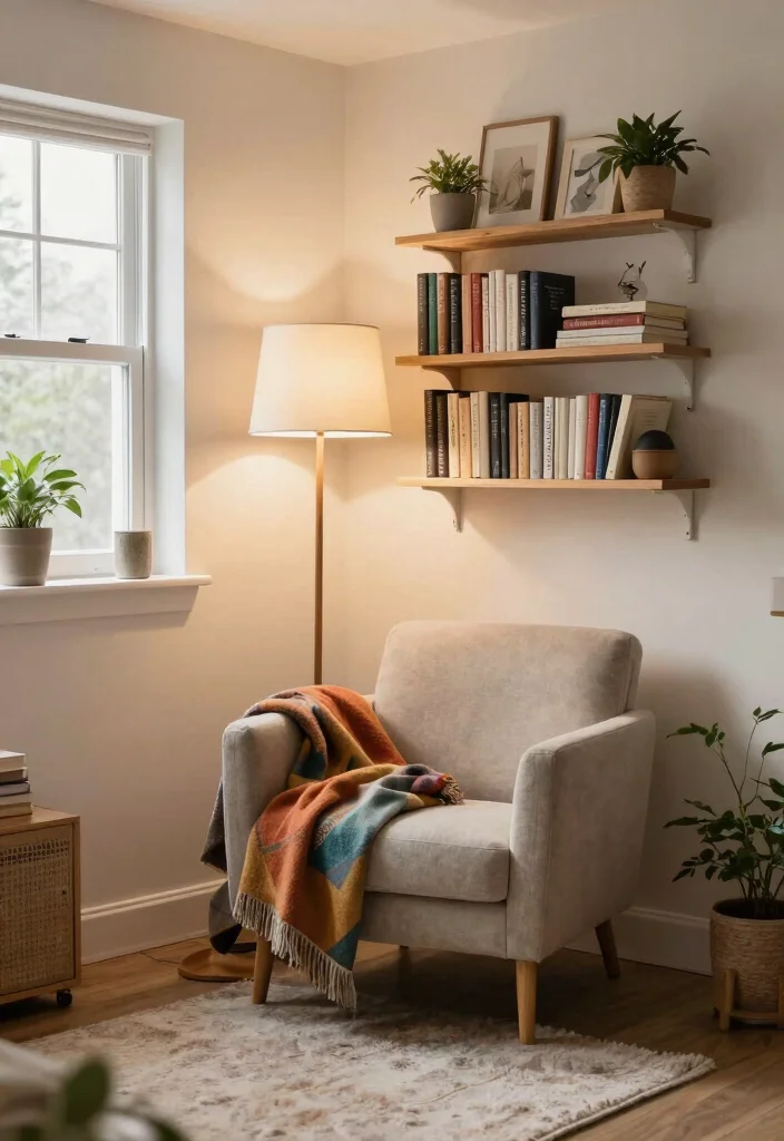 16 Small Basement Layout Ideas for Better Space Planning 1. Cozy Reading Nook 0