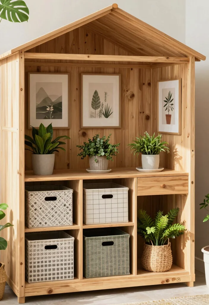 16 Small Shed Organization Ideas for Outdoor Storage 16. Aesthetic Storage Solutions 0