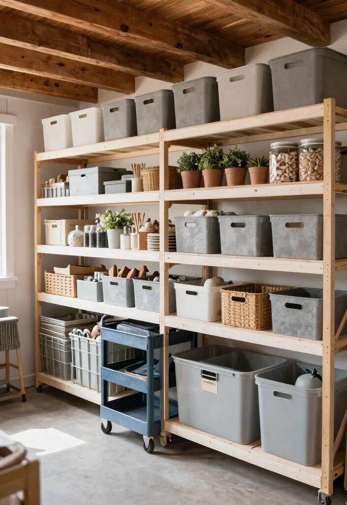 16 Small Shed Organization Ideas for Outdoor Storage 2. Overhead Storage Solutions 0