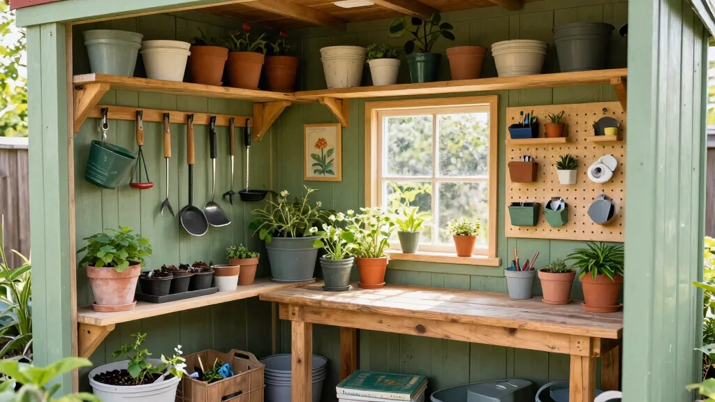 16 Small Shed Organization Ideas for Outdoor Storage