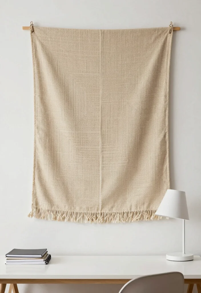 16 Study Wall Decor Ideas for Focused Spaces 3 16 Study Wall Decor Ideas for Focused Spaces 3. Soft Fabric Wall Hangings 0