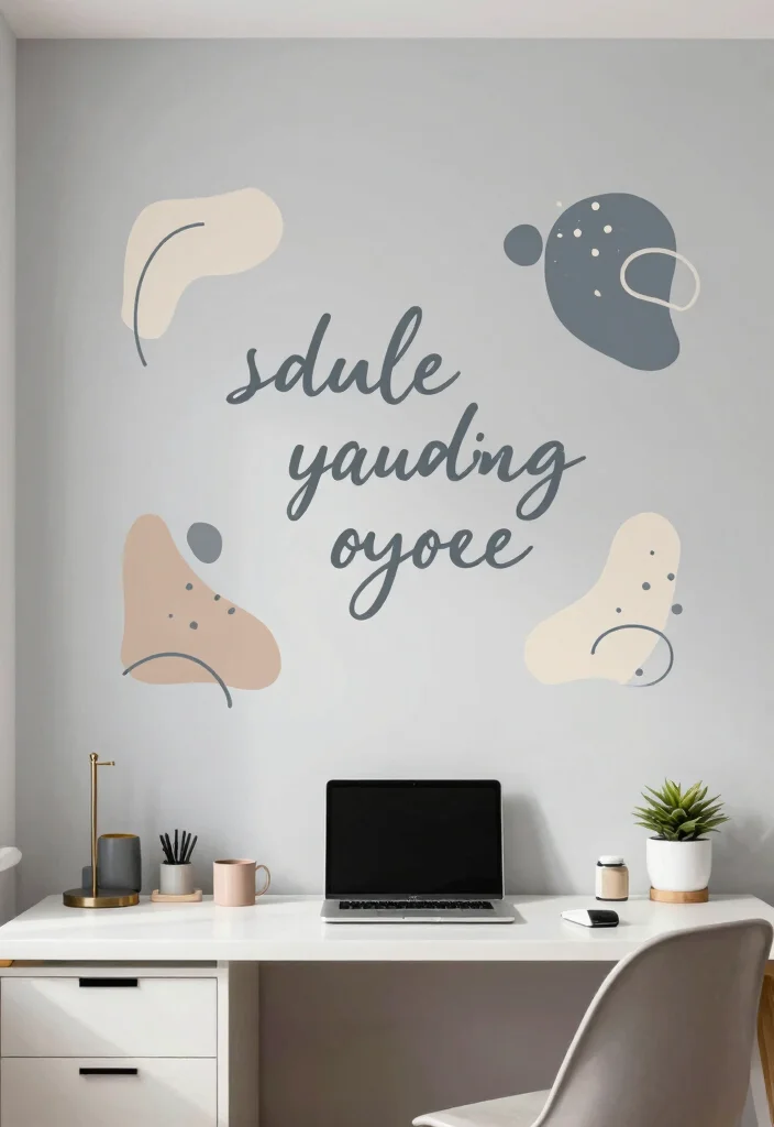 16 Study Wall Decor Ideas for Focused Spaces 19 16 Study Wall Decor Ideas for Focused Spaces 9. Creative Wall Decals 0