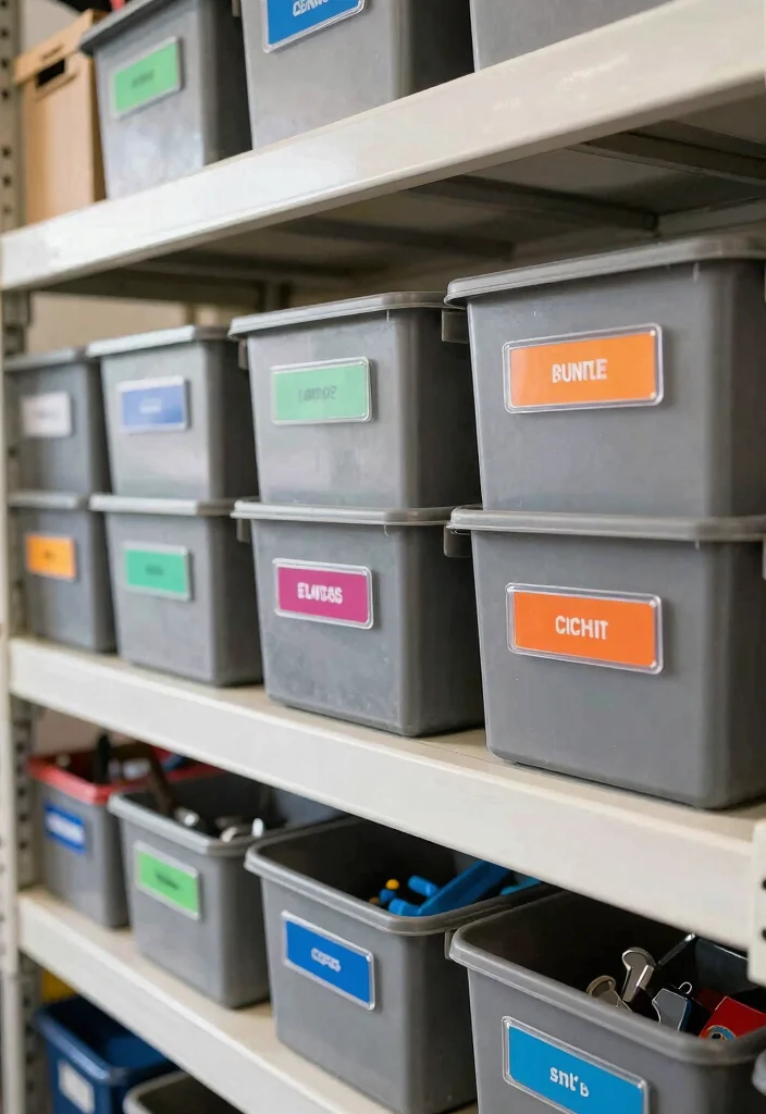 16 Tool Organization Ideas for Garage Storage 40 16 Tool Organization Ideas for Garage Storage 10. Shelf Labels for Instant Recognition 0