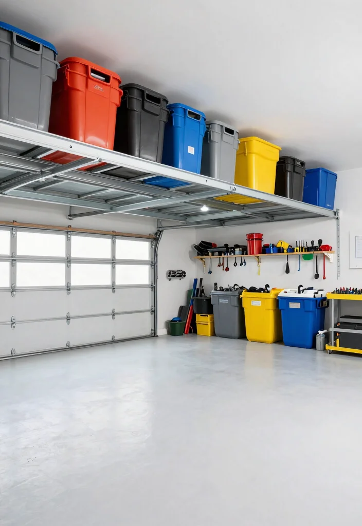 16 Tool Organization Ideas for Garage Storage 42 16 Tool Organization Ideas for Garage Storage 12. Utilize Your Ceiling Space 0