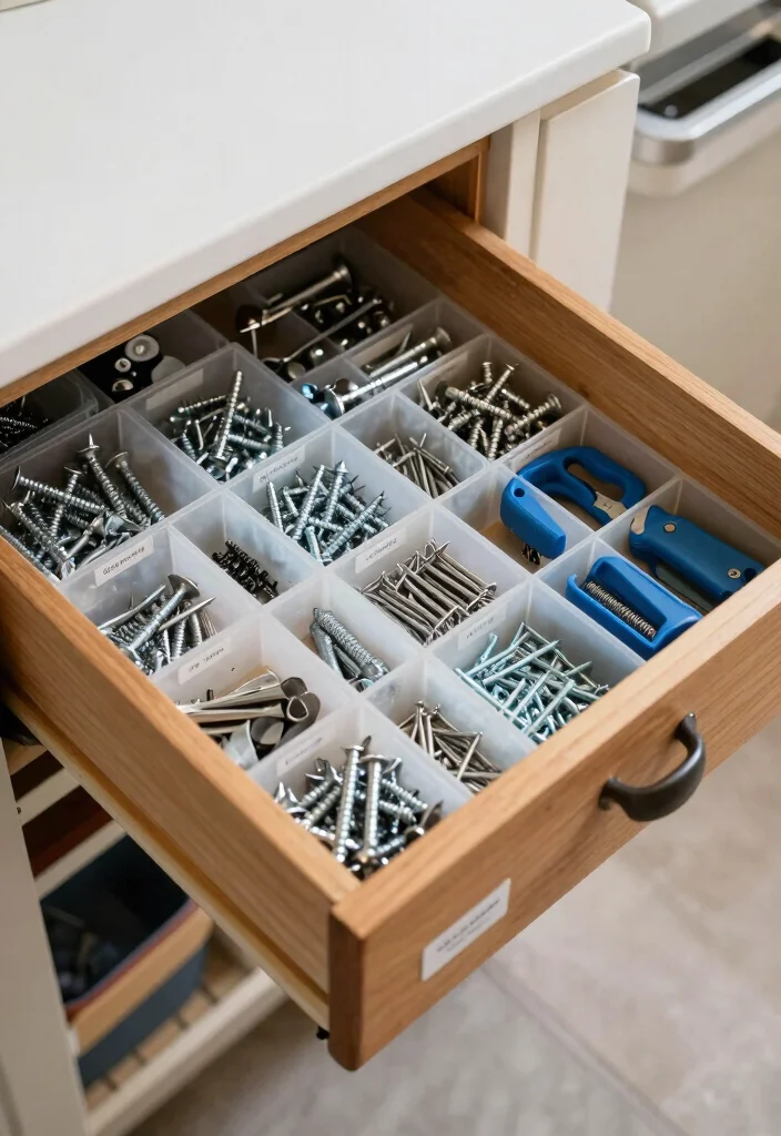16 Tool Organization Ideas for Garage Storage 44 16 Tool Organization Ideas for Garage Storage 14. Drawer Organizers for Small Items 0