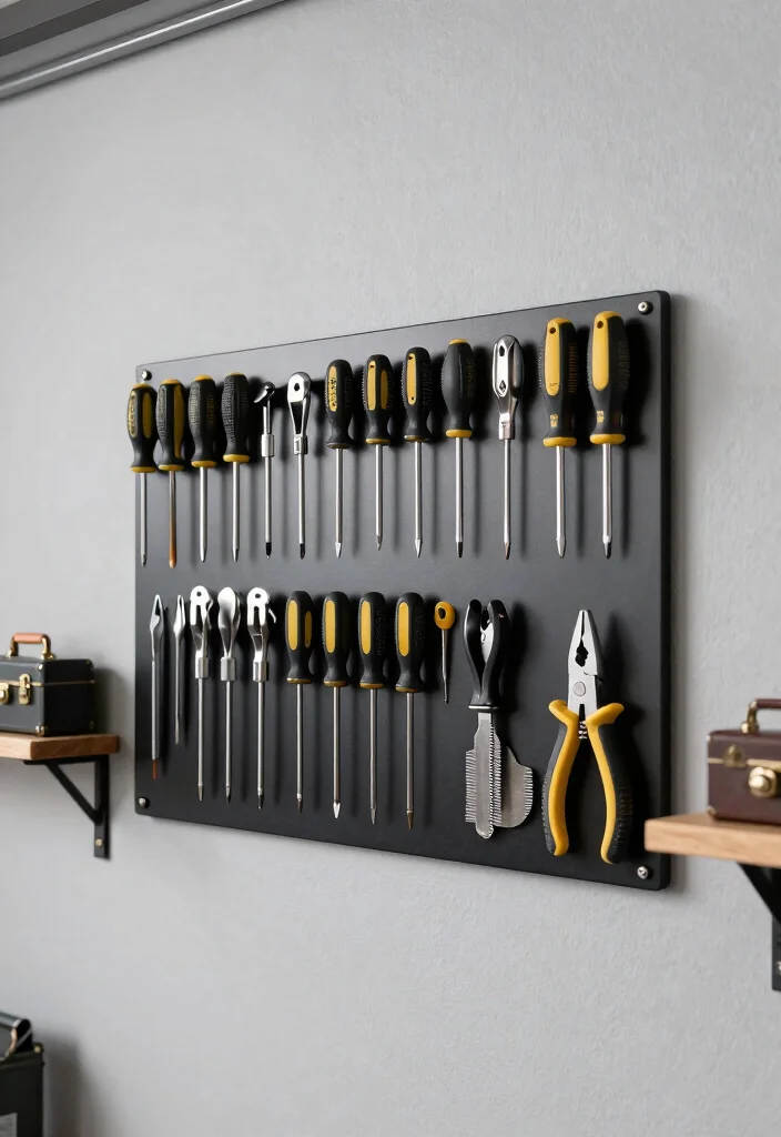 16 Tool Organization Ideas for Garage Storage 2 16 Tool Organization Ideas for Garage Storage 2. Magnetic Strips for Metal Tools 0