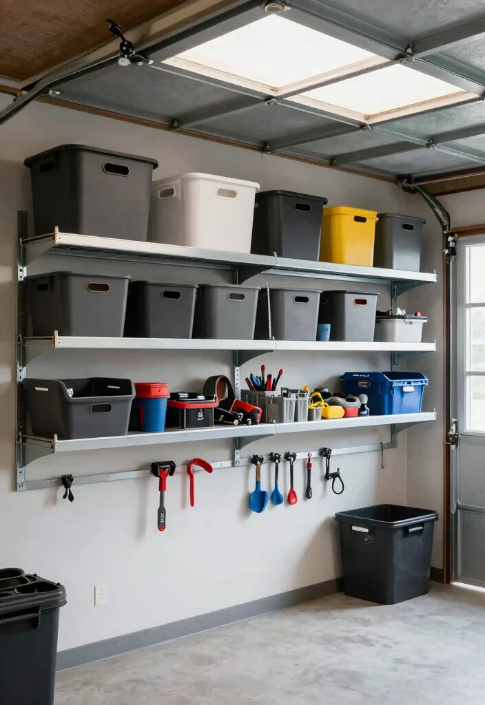 16 Tool Organization Ideas for Garage Storage 37 16 Tool Organization Ideas for Garage Storage 7. Overhead Storage Solutions 0