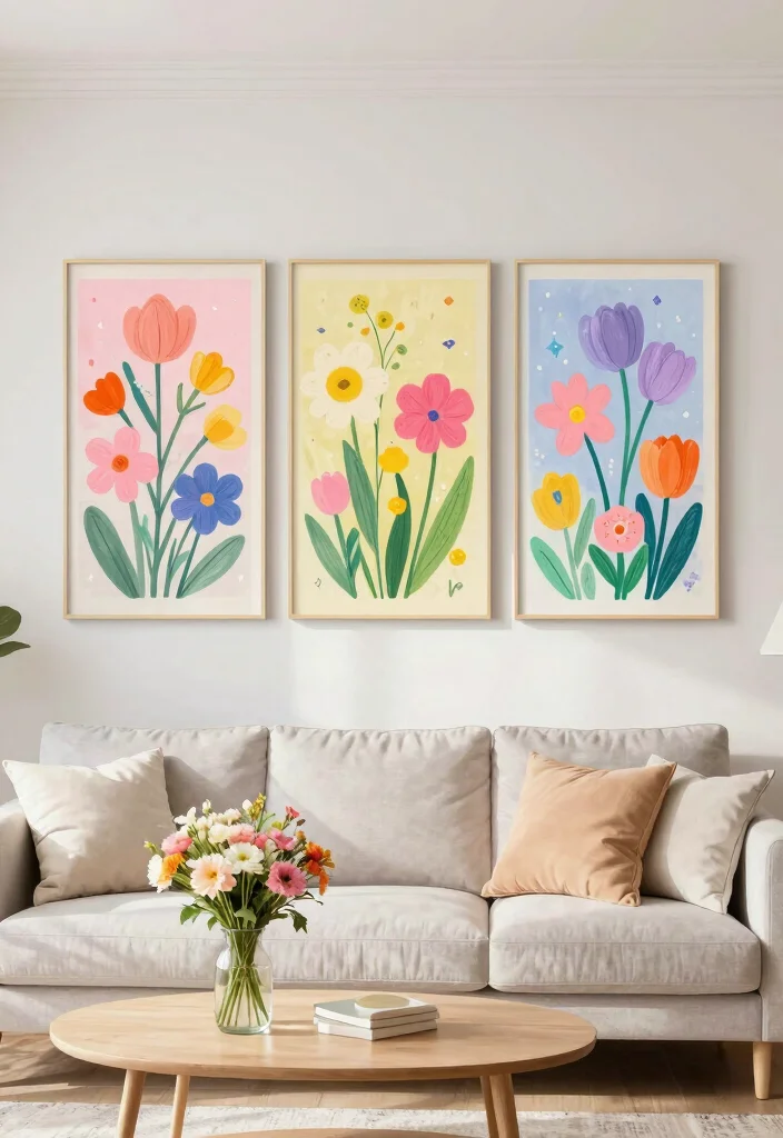 18 Aesthetic Wall Decor Ideas for Modern Homes 16. Seasonal Decor 0