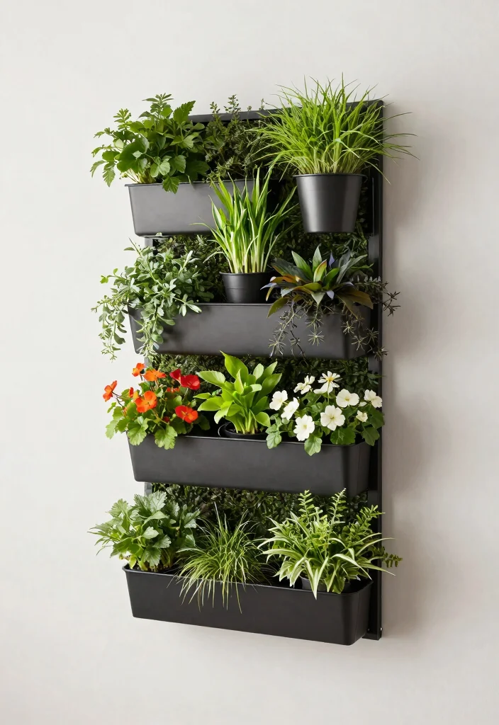 18 Basement Apartment Ideas for Extra Living Space 10. Utilize Vertical Gardens 0