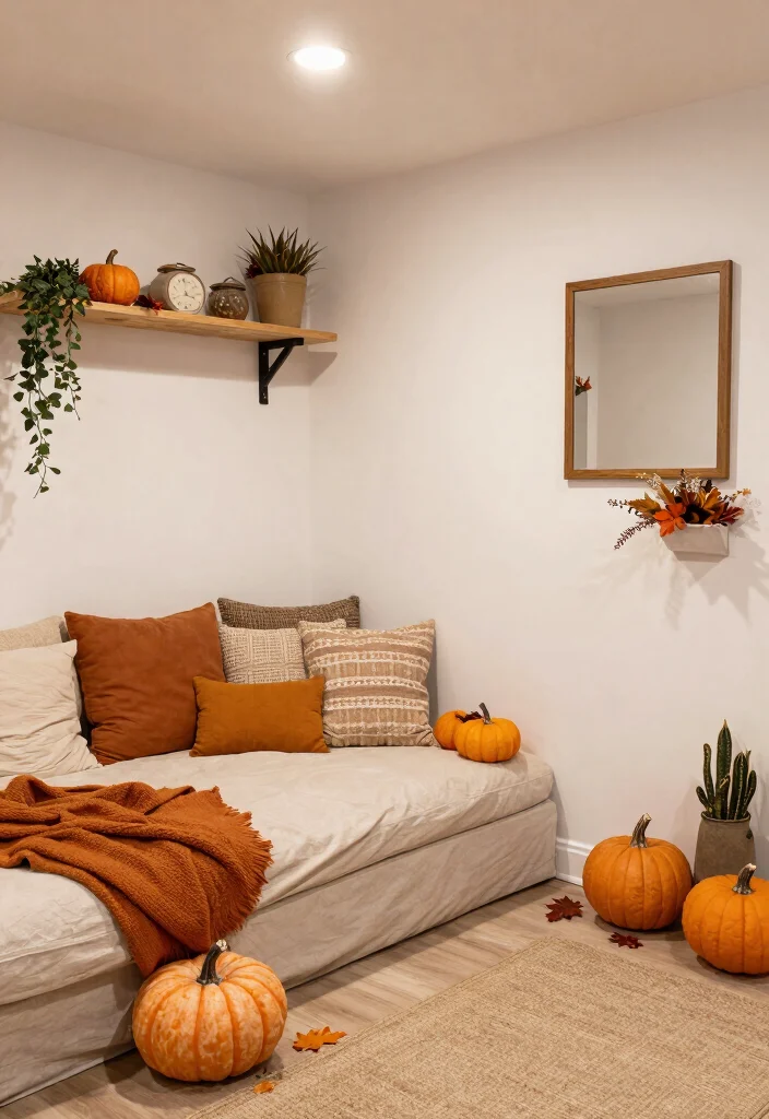 18 Basement Apartment Ideas for Extra Living Space 15. Seasonal Decor Changes 0