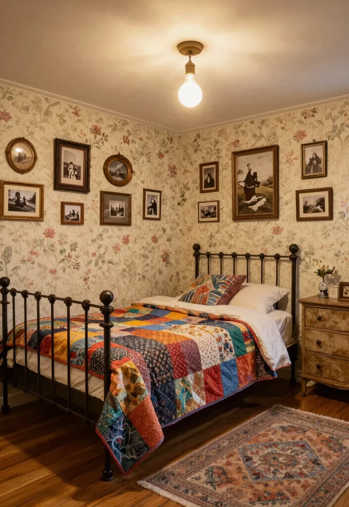 18 Basement Bedroom Ideas for Guests or Family 2 18 Basement Bedroom Ideas for Guests or Family 2. Cozy Vintage Charm 0