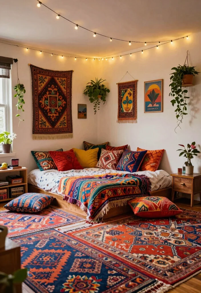 18 Basement Bedroom Ideas for Guests or Family 13 18 Basement Bedroom Ideas for Guests or Family 3. Eclectic Bohemian Vibes 0