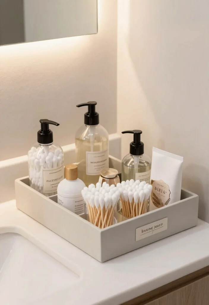 18 DIY Organization Ideas on a Budget That Look Good 12. Upcycled Bottles for Bathroom Storage 0