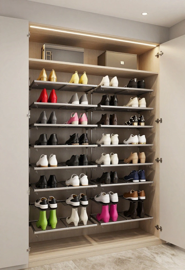 18 DIY Organization Ideas on a Budget That Look Good 5. Hanging Closet Organizers 0