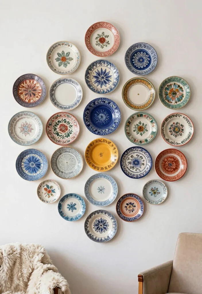 18 Eco-Friendly Wall Decor Ideas for Living Room Styling 40 18 Eco Friendly Wall Decor Ideas for Living Room Styling 10. Upcycled Art Pieces 0